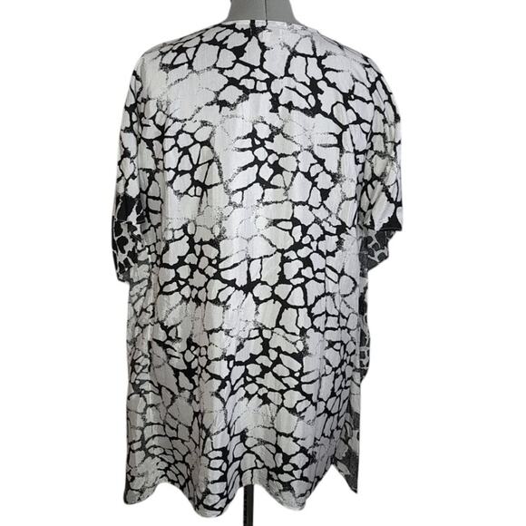 Indikka New York kaftan style tunic top, size Large, Casual, Resort, Weekend - Picture 3 of 10